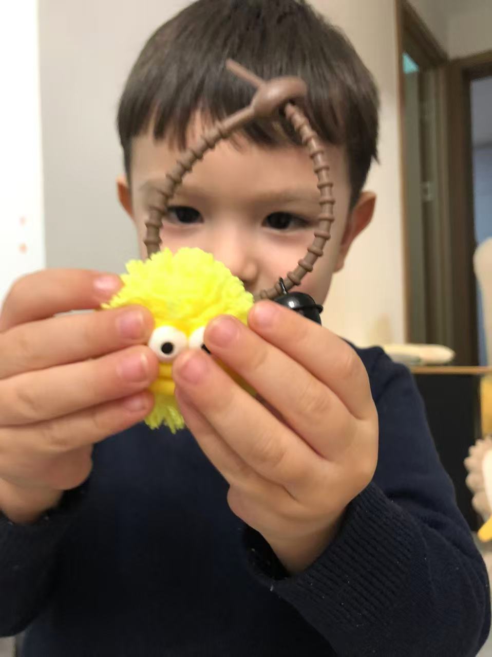 Another finished pompom charm